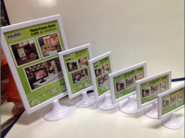 Table brand new A5 display card table card table card table wine card table sign K-591 White