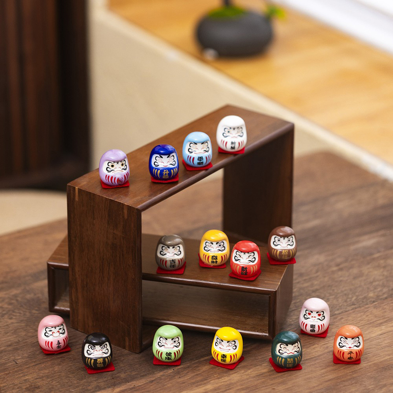Ceramic Daruma Egg Mini Set Ornament Desk Car Decoration Japanese Sushi Restaurant Style Great Gift Ceramic Daruma Egg Mini Set Ornament Desk Car Decoration Japanese Sushi Restaurant Style Great Gift