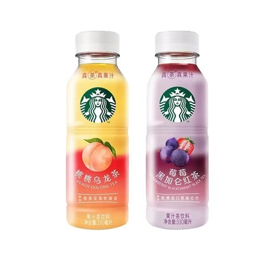 「20点开抢」星巴克星茶饮330ml*6瓶 保质期至2024年8月