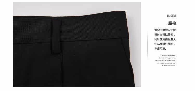 Pantalon droit pour jeunesse pour printemps - Ref 1470861 Image 35