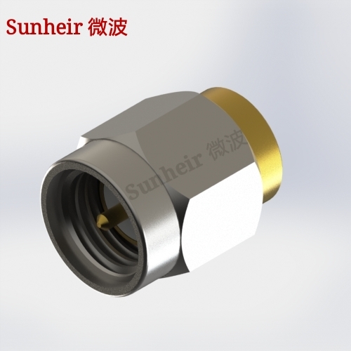 SMA Male RF High Frequency Stainless Steel Gold Plated Microwave Load 8 5G 18G 26 5G