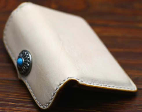 Кожаный картхолдер для визитных карточек, кошелек, делается под заказ, Италия