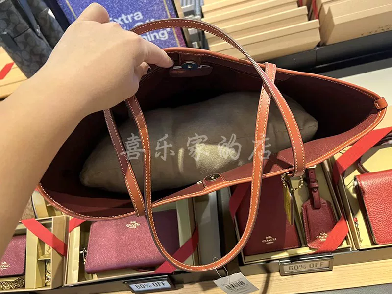 [COACH женская сумка SNOOPY PEANUTS CITY tote]