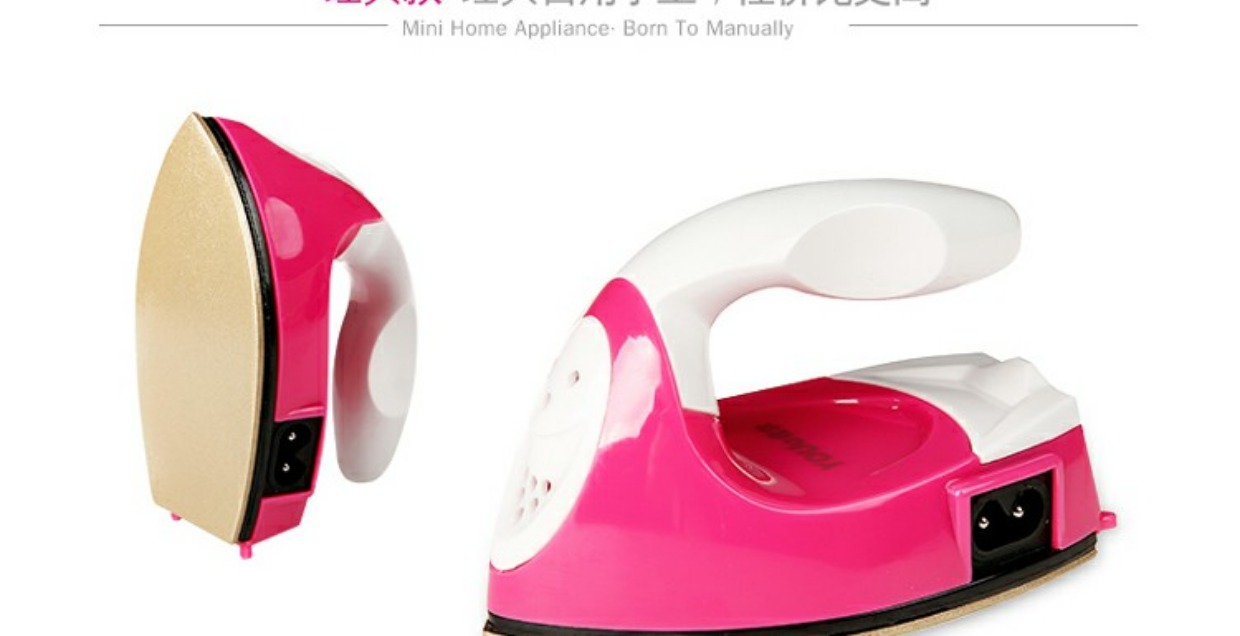 bàn ủi cầm tay hơi nước Youer mini cầm tay nhỏ bằng sắt điện cũ kỹ hộ gia đình điện du lịch ký túc xá sinh viên điện nhỏ sắt - Điện sắt bàn ủi hơi nước cầm tay điện máy xanh