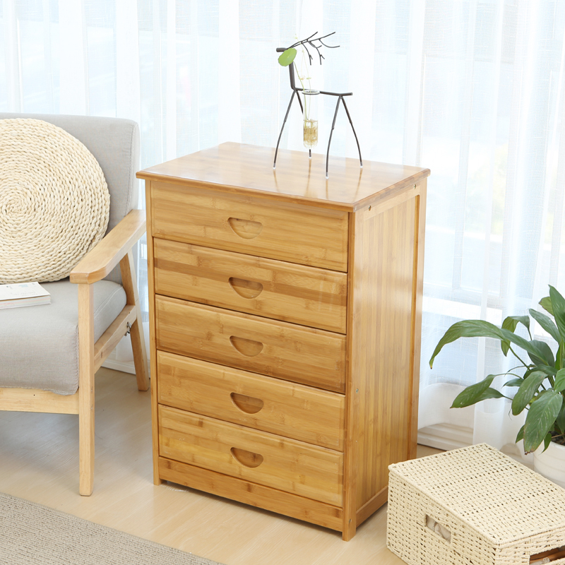 Bamboo Chest Of Drawers Bamboo Bedroom Storage Combination Cabinet