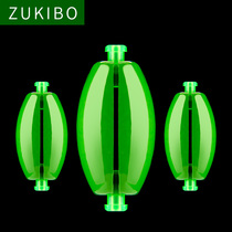  Zhizunfang Japanese-style fast lead pendant Olive-shaped through-heart plastic core free thread fishing pendant Raft fishing micro lead fishing pendant
