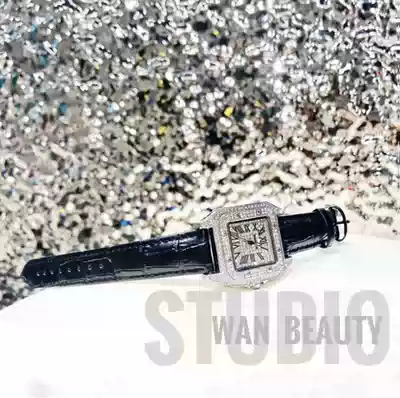 Northeast big beautiful exclusive tank full diamond watch