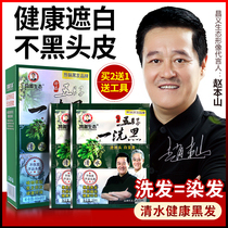 Changyi Ecology Five Beetles Black Plant Hair dye at home dye natural hair without stimulating bag dye