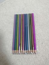Handle childrens graffiti color painting filling oil color painting cute metallic color 12 color pencil micro blemishes