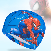 3-12 3-12-year-old children 4 boys 5 boys 8 pupils Spiderman swimming hat professional training swimming hat cloth hat 9