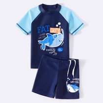 2-10-year-old children swimsuit split speed dry suit 3 baby 4 boys 5 boys 6 children 7 CUHK Tong swimsuit 9