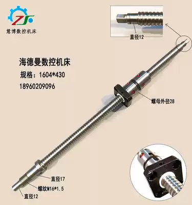 Heidmann machine ball screw 1604*430 HC-30 HCL300 CK6232 CNC ball screw