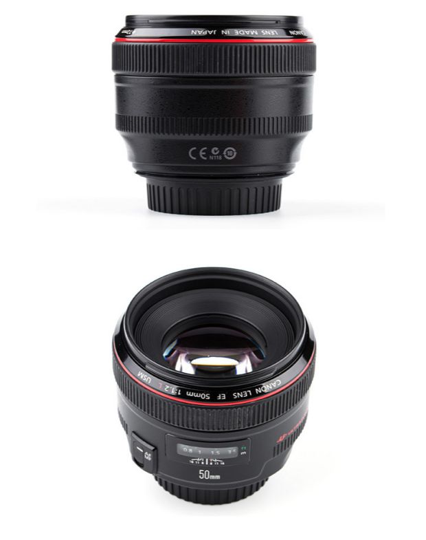 Canon EF 50mm f / 1.2L USM chân dung vòng tròn màu đỏ tập trung cố định ống kính SLR full-frame chân dung chụp Wang - Máy ảnh SLR ống kính máy ảnh canon