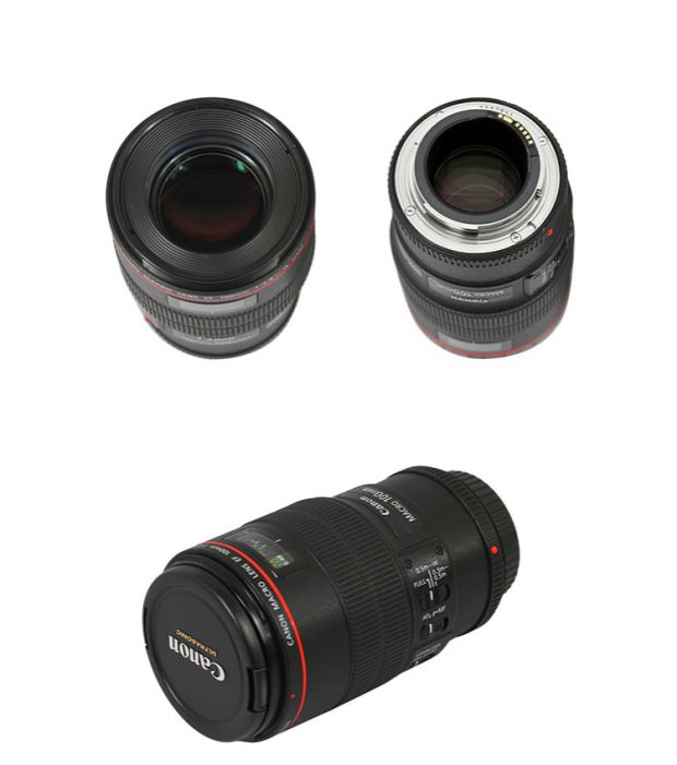 Canon 100mm ống kính macro mới Ống kính Budweiser DSLR vòng tròn đỏ cố định tiêu cự chân dung 100mm f2.8L giá thấp