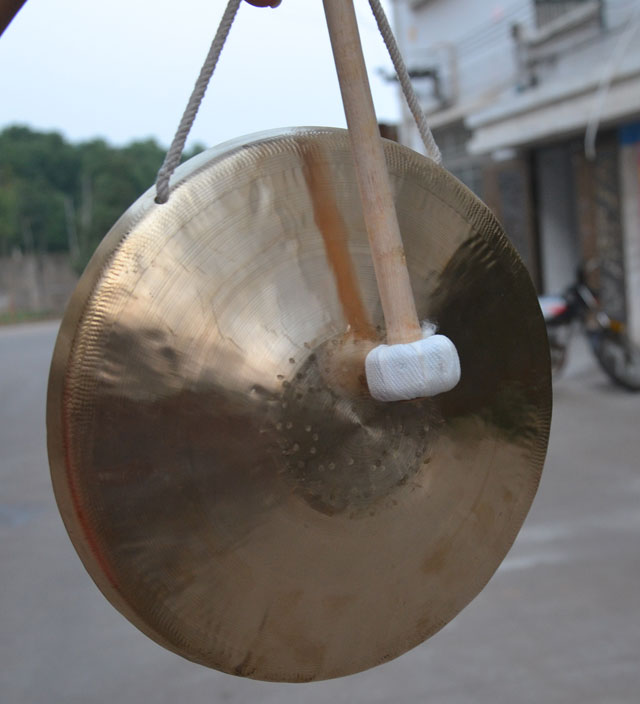 26CM Xiaowu Gong Gong Another big Su Gong Hand gong Copy gong Sound gong