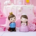 Cặp đôi Hoàng tử Công chúa Câu chuyện cổ tích Trang trí cho trẻ em Nướng tráng miệng Chủ đề Bánh cưới Trang trí - Trang trí nội thất