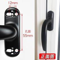 Old-fashioned aluminum alloy window handle 50 type door and window drive handle outward push casement window rotating fork lock handle