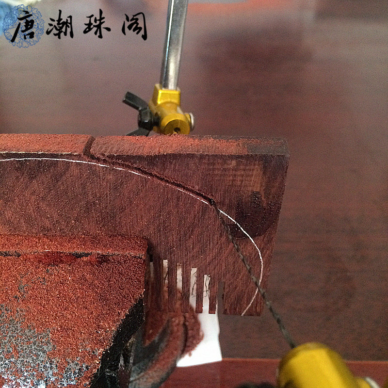 Mini jig saw U-saw saw bow small hand saw Woodworking pull flower saw wire saw DIY model saw