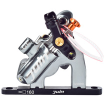 Taiwan JUIN TECH GTF road pad line pull four piston oil pressure disc brake road equipment