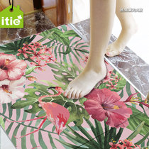 Bathroom non-slip stickers twill friction-resistant glass stickers tile stickers waterproof ground stickers can be customized-plant Series