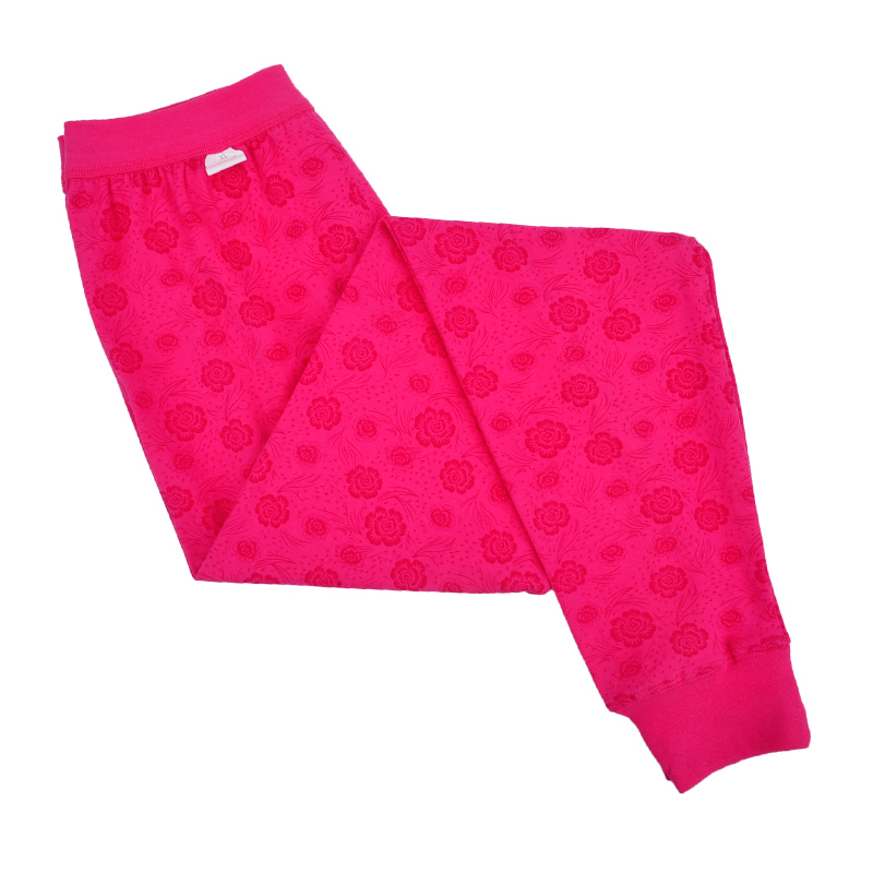 Quần cotton nữ cao eo ấm quần dài một lớp lỏng lẻo cỡ lớn quần dài quần đơn mảnh cotton mặc ấm áp đáy - Quần nóng lên quần tất nữ lót lông