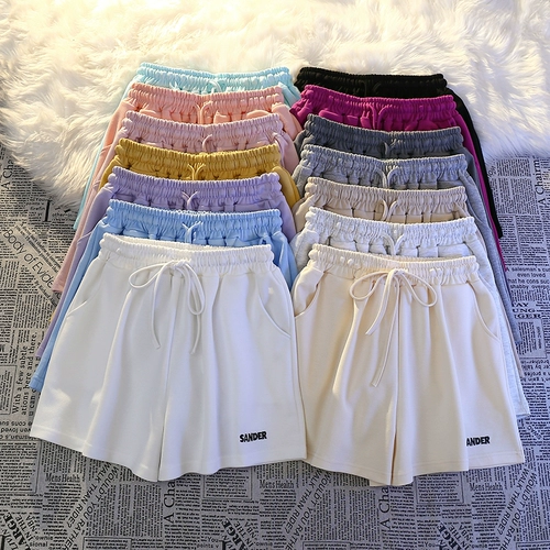 Летние шорты для отдыха, комфортные штаны, свободный крой, для бега