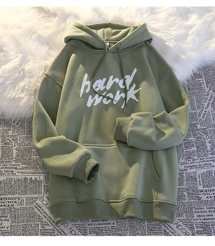 Демисезонная осенняя тонкая небольшая дизайнерская утепленная толстовка с капюшоном, оверсайз, тренд сезона