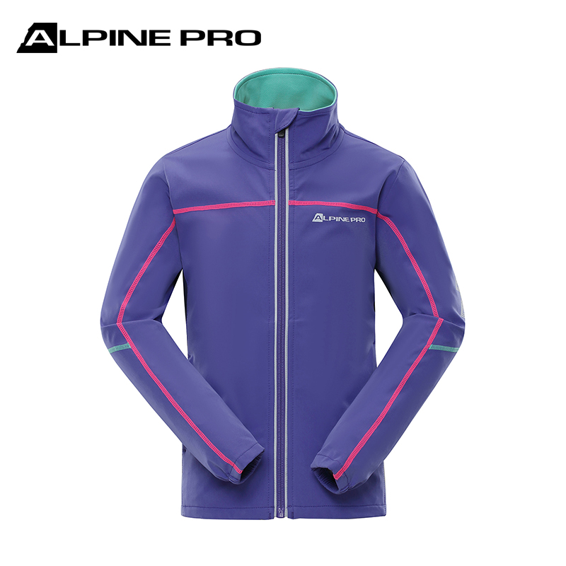 Alpine Nico Child Soft Shell Jacket Spring Autumn Outdoor Girl Windproof Waterproof Breathable Mountaineering Suit Hiking Jacket