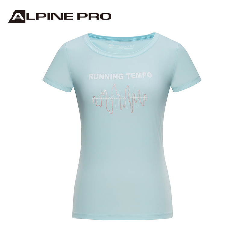 Alpine Nicole Summer Speed Dry Outdoor Round Collar Sports Short Sleeves Women Blouse Fitness Quick Dry Breathable Ice Silk T-shirt