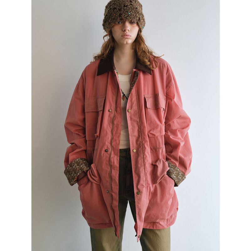 Hello September Non-Washable Dry Cleaning Ironing Distressed Oil Wax Barn Jacket Coat V9610 Hello September Non-Washable Dry Cleaning Ironing Distressed Oil Wax Barn Jacket Coat V9610