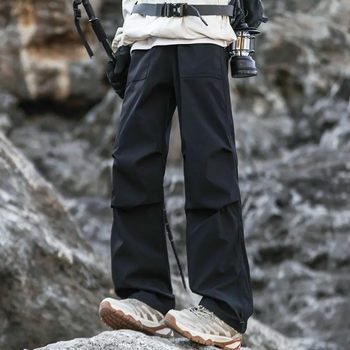 Fog dunk outdoor assault pants for men and women, waterproof paratrooper pants, trendy brand, versatile, loose-fitting casual trousers