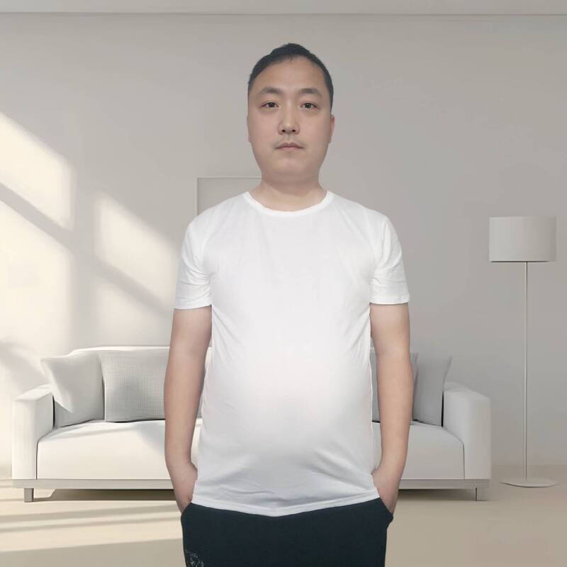 Summer New Style Men's Casual Solid Color Round Neck Versatile Pure Cotton Trendy Brand T-Shirt Base Shirt