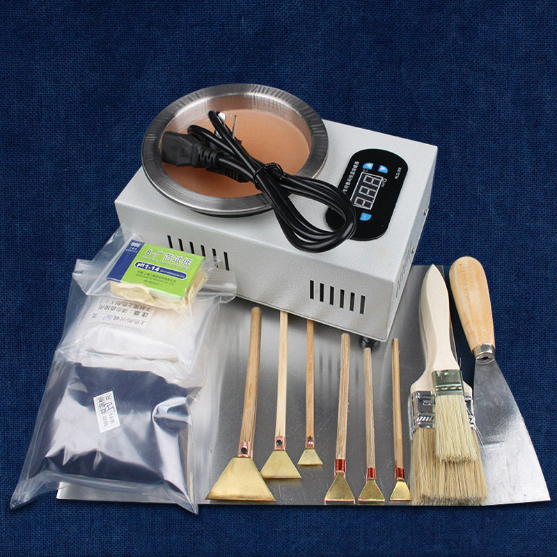 Batik tool material pack digital thermostatic melter wax melting pot batik knife push knife beeswax mixed wax set