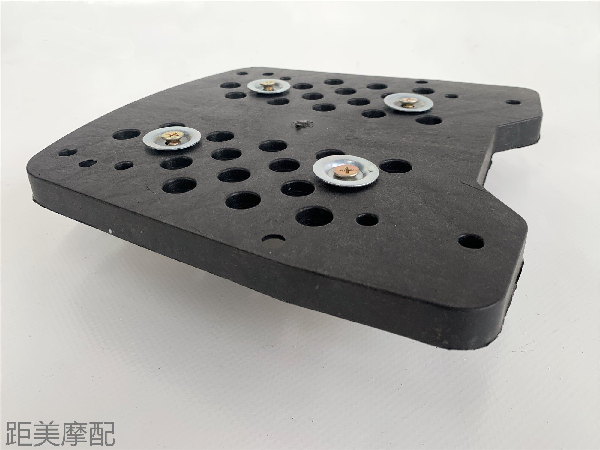 Motorcycle and Electric Vehicle Trunk Thickened Base Plate Fixing Bracket, Universal Trunk Base with Complete Set of Fasteners and Screws