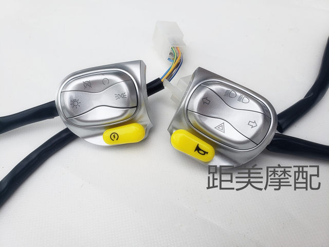 Ruiqiao GOGO electric vehicle switch assembly Minion high and low speed far and near light turn signal switch modification combination