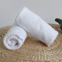 Hotel white square towel yarn pure cotton towel pedicure square towel beauty salon 30X30 size