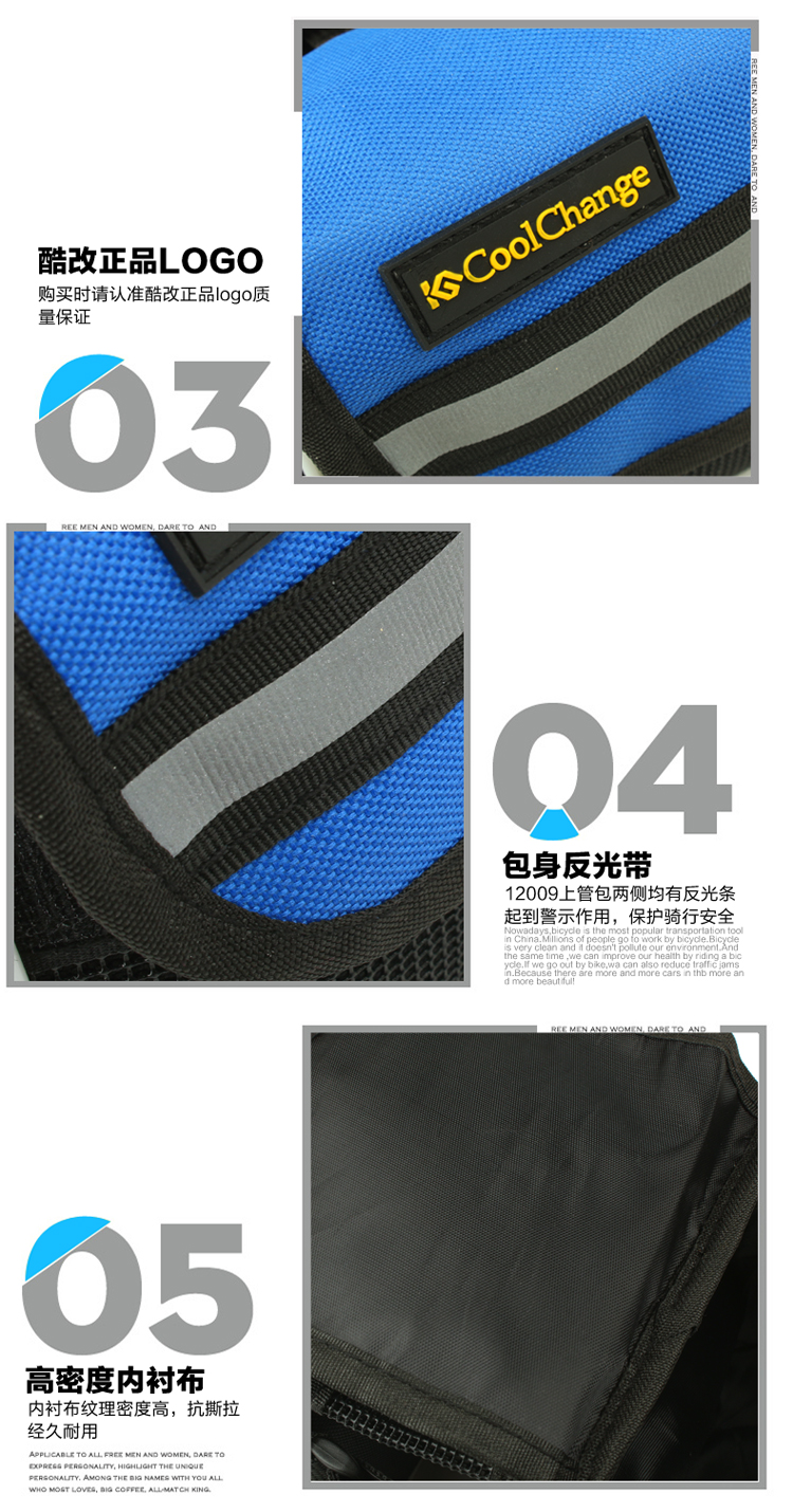 Sacoche pour vélo mixte COOLCHANGE - Ref 2211549 Image 32