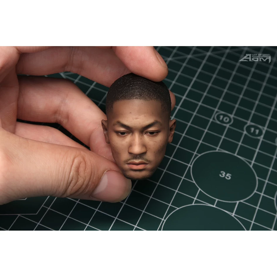[Дополнительная оплата] Голова скульптуры Derrick Rose в спокойном pro-painted стиле 1/6