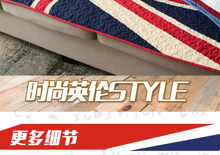 Union Jack sofa sofa bông đệm xuất khẩu sang Hàn Quốc handmade chăn giặt khăn sofa đệm nỗi nhớ retro - Ghế đệm / đệm Sofa mẫu đệm ghế gỗ đẹp