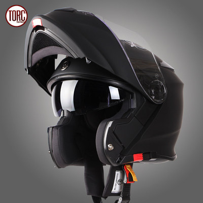 American TORC locomotive unveiling safety helmet with built-in dual lenses Ferris motorcycle riding safety helmet autumn and winter