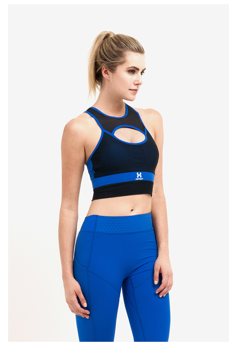 Hoa Kỳ HOTSUIT áo ngực thể thao nữ 2018 hè mới chạy thể thao BRA yoga làm đẹp trở lại đồ lót thể dục áo bra tập gym big size