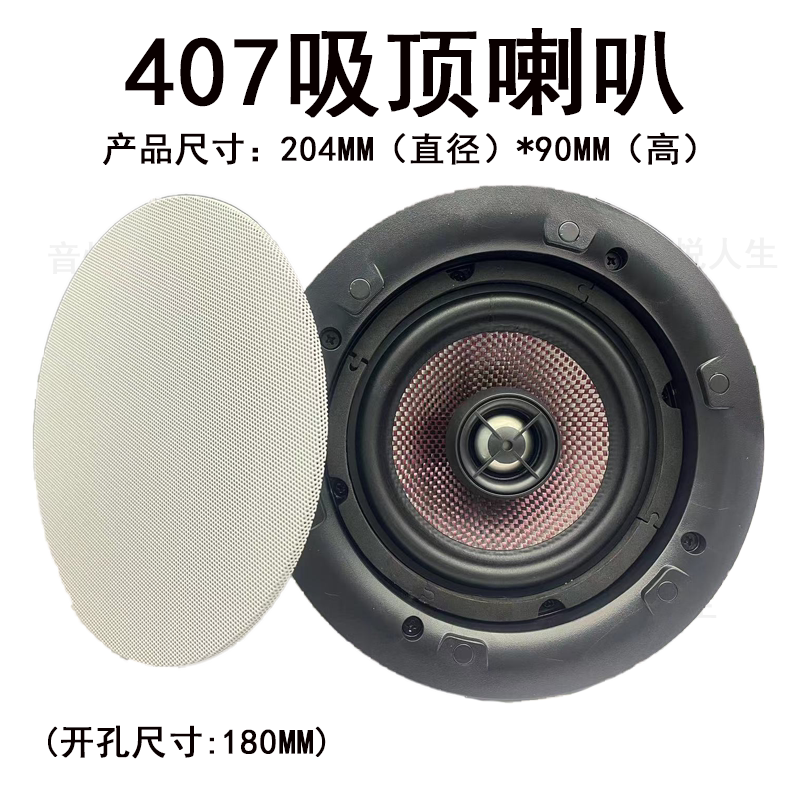 407 Superception Horn Embedded Resistance Horn Home Background Music Special opening 180mm