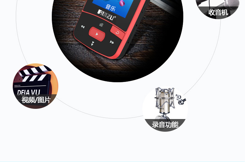 máy nghe nhạc chạy bộ Sharp X50 không dây Bluetooth mp3 máy nghe nhạc mp4 Sinh viên mini Walkman Thể thao mp3 đang chạy - Máy nghe nhạc mp3 mays nghe nhac