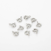 10 пружинные пряжки с белым золотом (с высоким содержанием цвета)