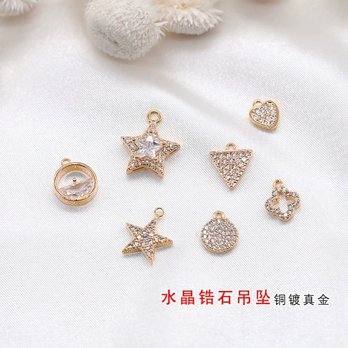 Синтезированный цирконий ручной работы, серьги, кольцо, подвеска