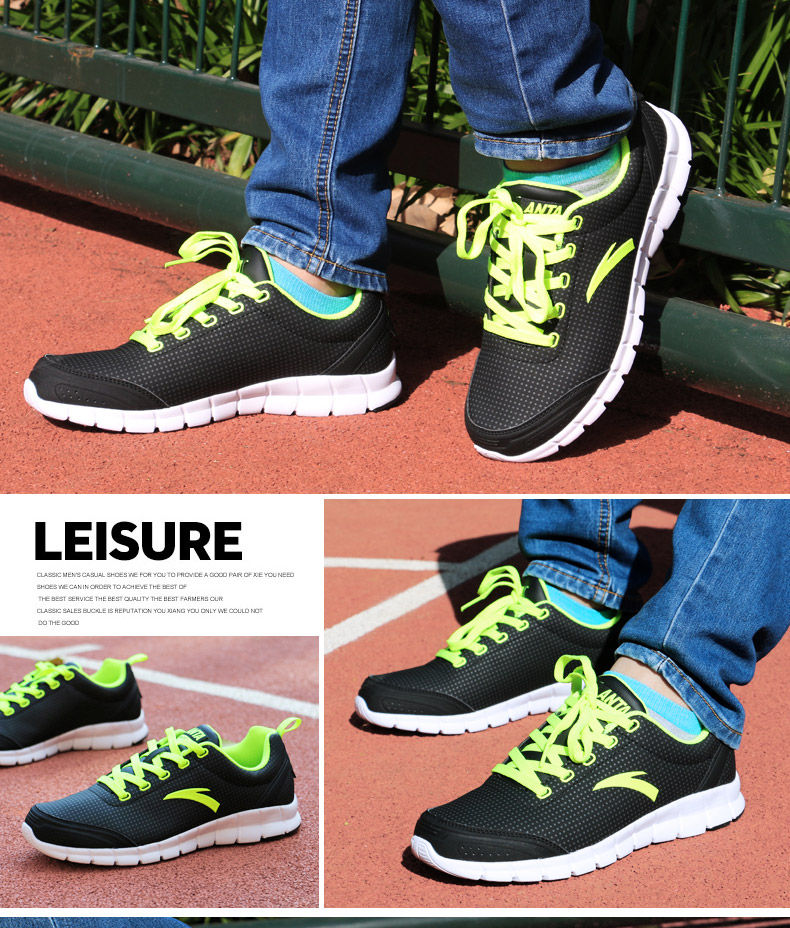 Giày thể thao nam Anta giày chạy bộ mùa thu 2018 mới shop giày sneaker