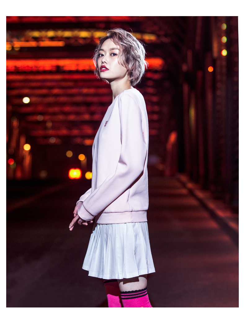 Anta áo len nữ 2018 mới giản dị thoải mái dễ thương áo thun đan áo thể thao 16917728 áo khoác hoodie nữ