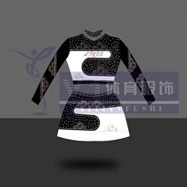 New mass aerobics competitive aerobics competition clothing art examination gymnastics clothing professional aerobics performance clothing