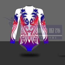 The new popular aerobics aerobics professional competition costumes competitive aerobics student art test suit