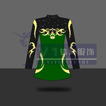 Cheerleader Costume Football Baby Bodybuilding Competition Children Arena Gymnastics Performance Team Training Customized-style Gymnastics Gymnastics